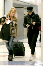 SCARLETT JOHANSSON at JFK Airport in New York 10/31/2016