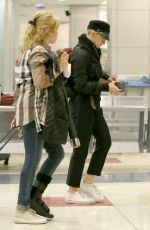 SCARLETT JOHANSSON at JFK Airport in New York 10/31/2016