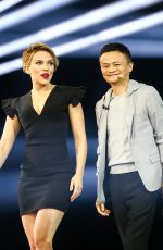 SCARLETT JOHANSSON at Tmall 11:11 Global Shopping Festival Gala in Shenzhen 11/10/2016