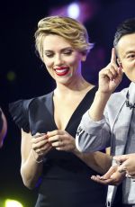 SCARLETT JOHANSSON at Tmall 11:11 Global Shopping Festival Gala in Shenzhen 11/10/2016