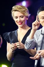 SCARLETT JOHANSSON at Tmall 11:11 Global Shopping Festival Gala in Shenzhen 11/10/2016