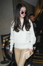 SELENA GOMEZ at Los Angeles International Airport 11/28/2016