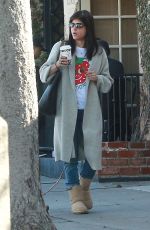 SELMA BLAIR Out for Coffee in West Hollywood 11/24/2016