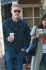 SELMA BLAIR Out for Coffee in West Hollywood 11/24/2016