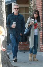SELMA BLAIR Out for Coffee in West Hollywood 11/24/2016