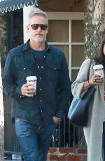 SELMA BLAIR Out for Coffee in West Hollywood 11/24/2016