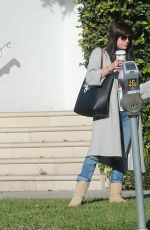 SELMA BLAIR Out for Coffee in West Hollywood 11/24/2016