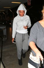 SERENA WILLIAMS at LAX Airport in Los Angeles 11/04/2016