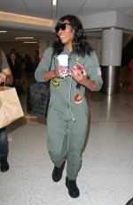 SERENA WILLIAMS at LAX Airport in Los Angeles 11/11/2016