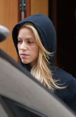 SHAKIRA Out and About in Barcelona 11/25/2016