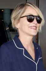 SHARON STONE at Los Angeles International Airport 11/18/2016