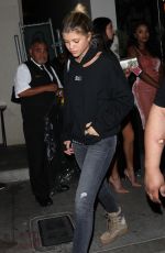 SOFIA RICHIE at Catch LA in West Hollywood 11/13/2016