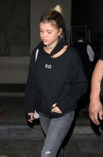 SOFIA RICHIE at Catch LA in West Hollywood 11/13/2016