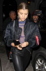 SOFIA RICHIE at Kanye West’s Saint Pablo LA Tour Stop in Inglewood 11/01/2016