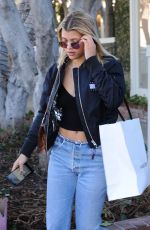 SOFIA RICHIE Out Shopping in West Hollywood 11/21/2016