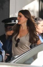 SOFIA VERGARA in Ripped Jeans Out in West Hollywood 11/04/2016