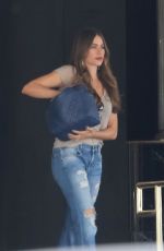 SOFIA VERGARA in Ripped Jeans Out in West Hollywood 11/04/2016