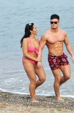SOPHIE KASAEI in Bikini at a Beach in Barcelona 11/05/2016