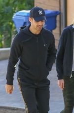 SOPHIE TURNER and Joe Jonas Out and About in Los Angeles 11/28/2016