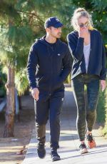 SOPHIE TURNER and Joe Jonas Out and About in Los Angeles 11/28/2016