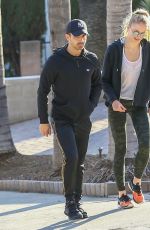 SOPHIE TURNER and Joe Jonas Out and About in Los Angeles 11/28/2016