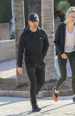 SOPHIE TURNER and Joe Jonas Out and About in Los Angeles 11/28/2016