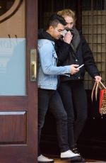 SOPHIE TURNER and Joe Jonas Out in Ney York 11/23/2016