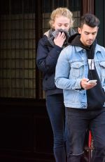 SOPHIE TURNER Out and About in New York 11/23/2016
