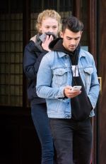 SOPHIE TURNER Out and About in New York 11/23/2016