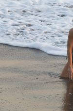STACY FERGIE FERGUSON on the Set of a Music Video in Malibu Beach 11/14/2016