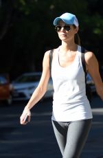 STACY KEIBLER in Leggings Out in Beverly Hills 11/3/16