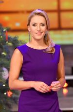 STEFANIE HERTEL at Die Grosse Show Der Weihnachtslieder 11/18/2016