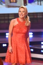 STEFANIE HERTEL at Die Grosse Show Der Weihnachtslieder 11/18/2016