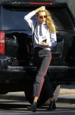 STELLA MAXWELL Out and About in New York 11/14/2016