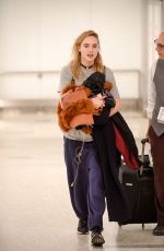 SUKI WATERHOUSE at LAX Airport in Los Angeles 11/19/2016
