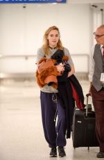 SUKI WATERHOUSE at LAX Airport in Los Angeles 11/19/2016