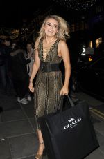 TALLIA STORM at Coach Fashion Launch Store Opening in London 11/24/2016