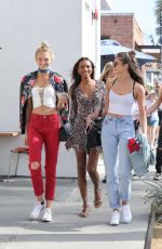 TAYLOR HILL, JASMINE TOOKES and ROMEE STRIJD Out and About in Venice 11/06/2016