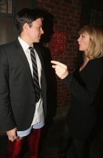 TAYLOR SWIFT at Backstage at Kinky Boots on Broadway 11/23/2016