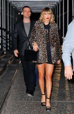 TAYLOR SWIFT Night Out in New York 11/07/2016