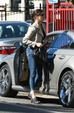 TERI HATCHER Arrives at a Gym in Los Angeles 11/02/2016