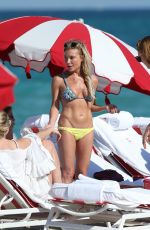 TRACY ANDERSON in Bikini at a Beach in Miami 11/19/2016