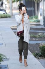 VANESSA HUDGENS Out in West Hollywood 11/07/2016