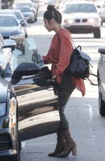 VANESSA HUDGENS Out Shopping in West Hollywood 11/01/2016