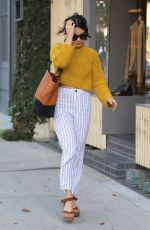 VANESSA HUDGENS Out Shopping in West Hollywood 11/16/2016
