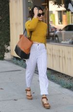 VANESSA HUDGENS Out Shopping in West Hollywood 11/16/2016