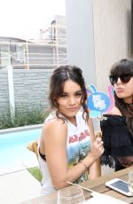 VANESSA HUDGENS Playing Just Dance 2017