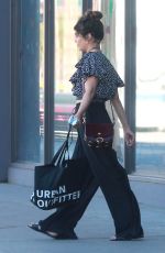 VANESSA HUDGENS Shopping at Urban Outfitters in Studio City 11/08/2016