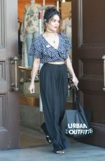 VANESSA HUDGENS Shopping at Urban Outfitters in Studio City 11/08/2016