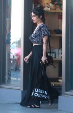 VANESSA HUDGENS Shopping at Urban Outfitters in Studio City 11/08/2016